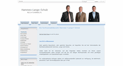 Desktop Screenshot of hammes-kanzlei.de